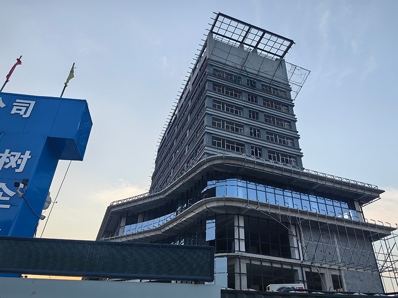 濟南眾彩幕墻鋼結構工程